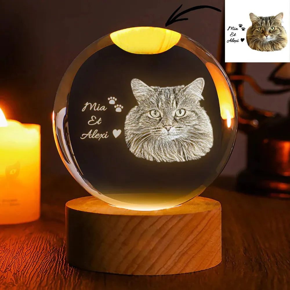 Boule Magique Personnalisée – Un souvenir étérnel