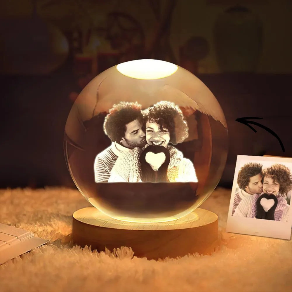 Boule Magique Personnalisée – Un souvenir étérnel